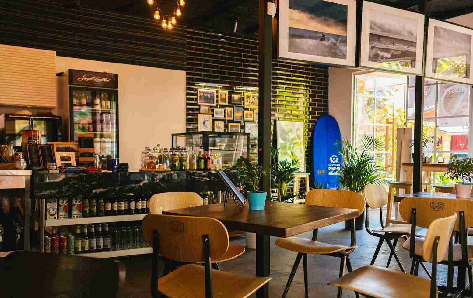 Palar farms within retail shops and cafe service